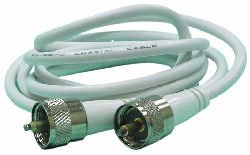Digital 12 RG8X W/ Mini UHF Female Connectors & PL259 Adapter