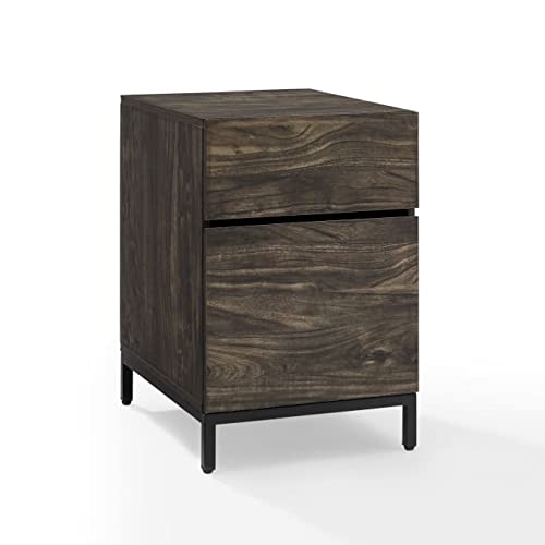 Casafoyer Furniture Jacobsen File Cabinet for Home Office Organization and Filing Storage, Brown