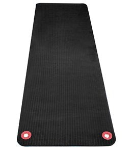 Aeromat Elite Workout Mat w/eyelets, 1/2x20″x48″ - Black