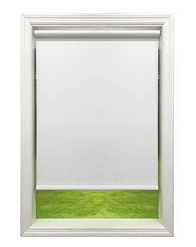 RLR SHADE LIN WHT 37X72″ (Pack of 1)
