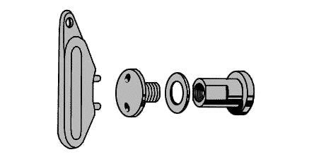 SECURITY LOCK SET FOR FIRESTIK E36/E54