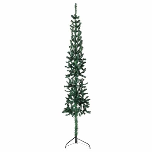Casafoyer  Slim Artificial Half Christmas Tree with Stand Green 70.9 - (Pack Of 2)"