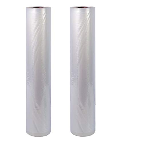 NatureVAC 15x19.5 Vacuum Seal Bags Clear/Clear