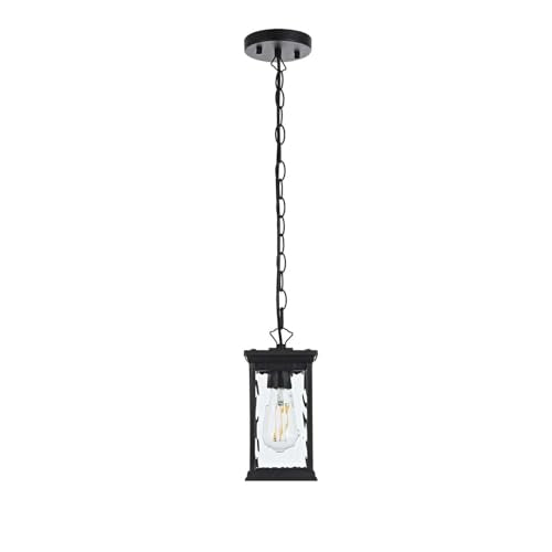 Mascher 5 Inch Outdoor Pendant in Black