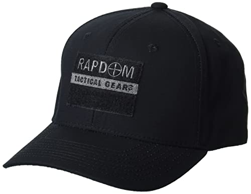 Embroidered Ripstop Cap, RDT, Black