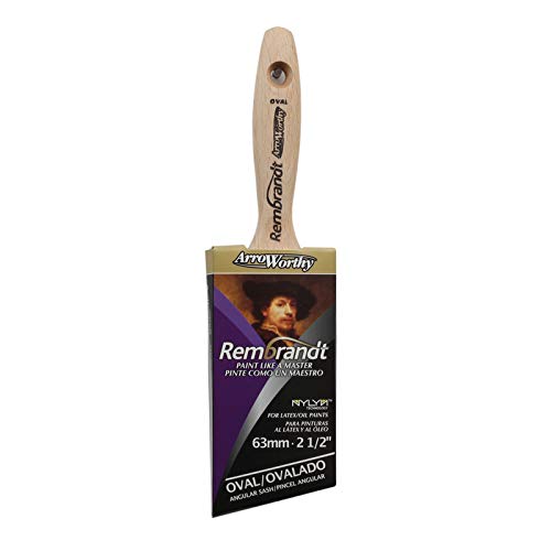 Arroworthy Rembrandt 2-1/2 W Semi-Oval Paint Brush - Case Of: 1