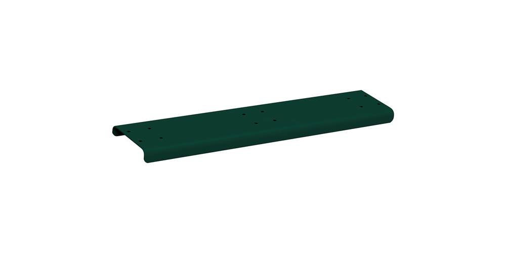 Spreader - 3 Wide - for Rural Mailboxes and Townhouse Mailboxes - Green