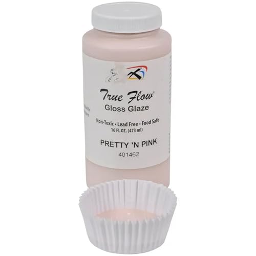 Sax Gloss Glaze, Pretty N Pink, 1 Pint (Case Of 2)