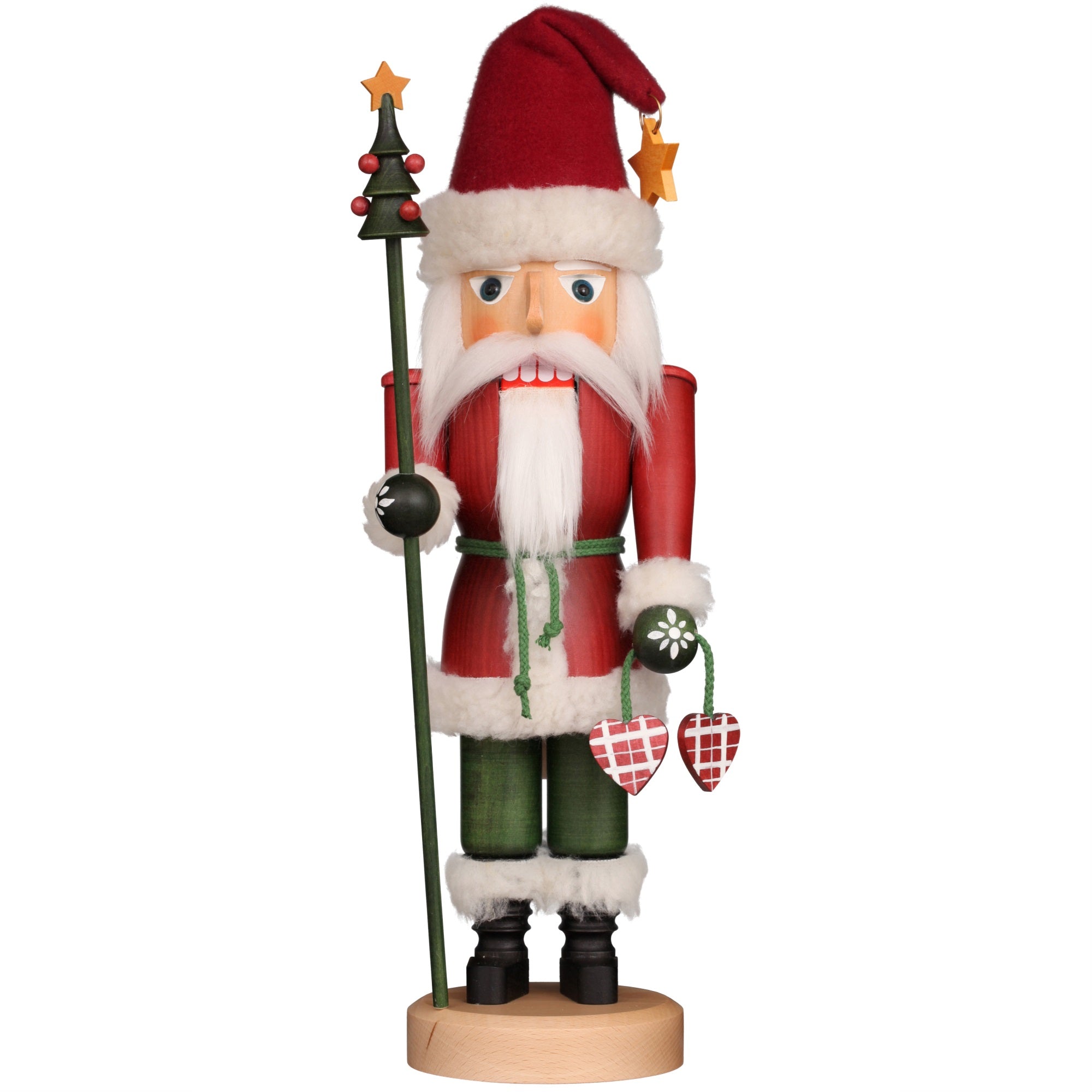 NTCRCKR-Nostalgic Santa Glazed