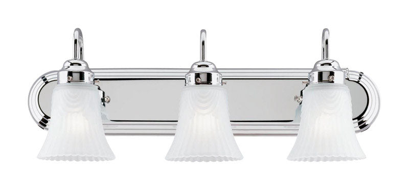 Wall Bracket 3Lt Chrome (Pack Of 1)