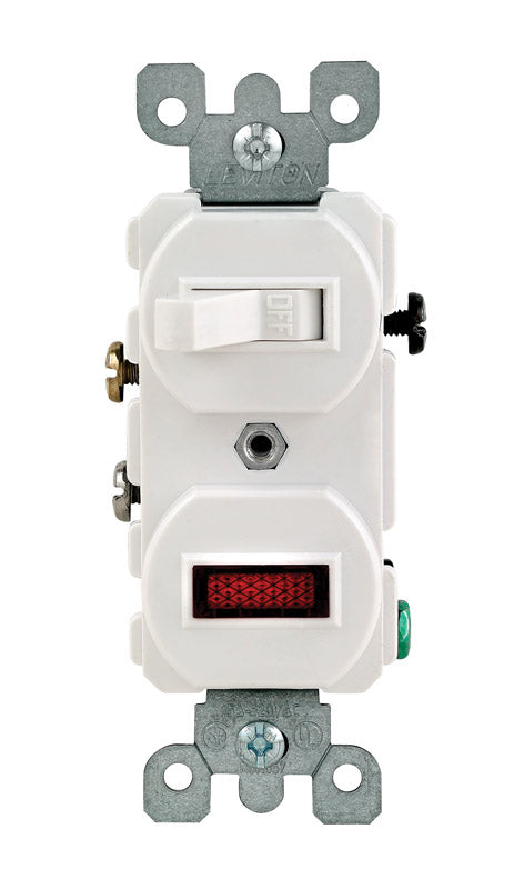 Switch W/Lite Sp 15A Wht (Pack Of 1)