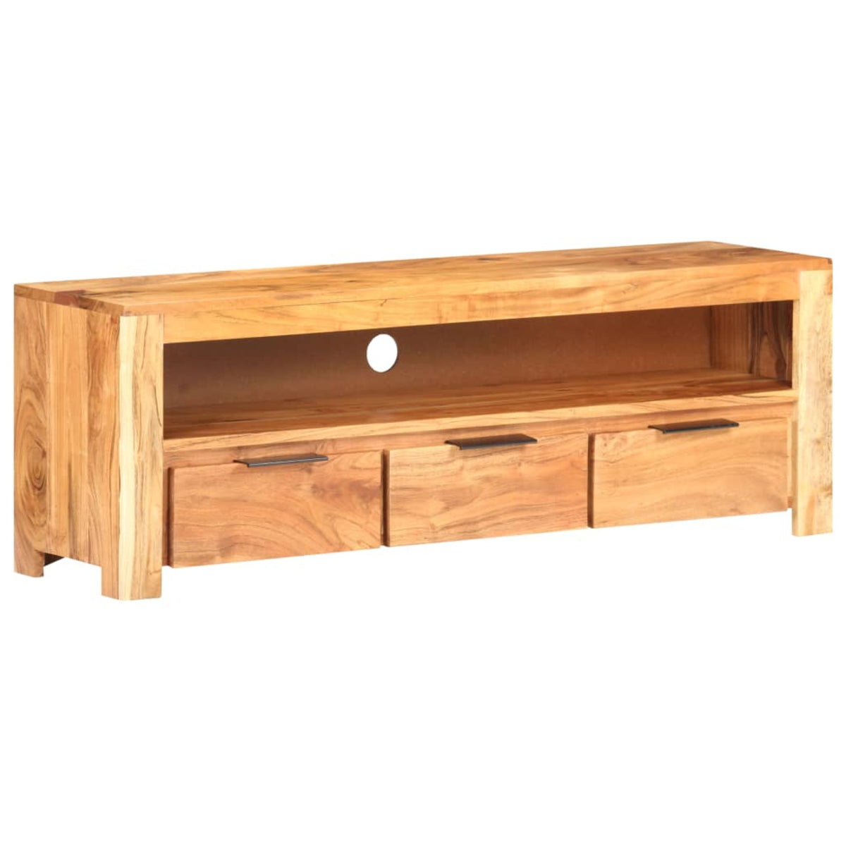 Vidaxl Tv Cabinet 46.9'X11.8'X16.1' Solid Acacia Wood
