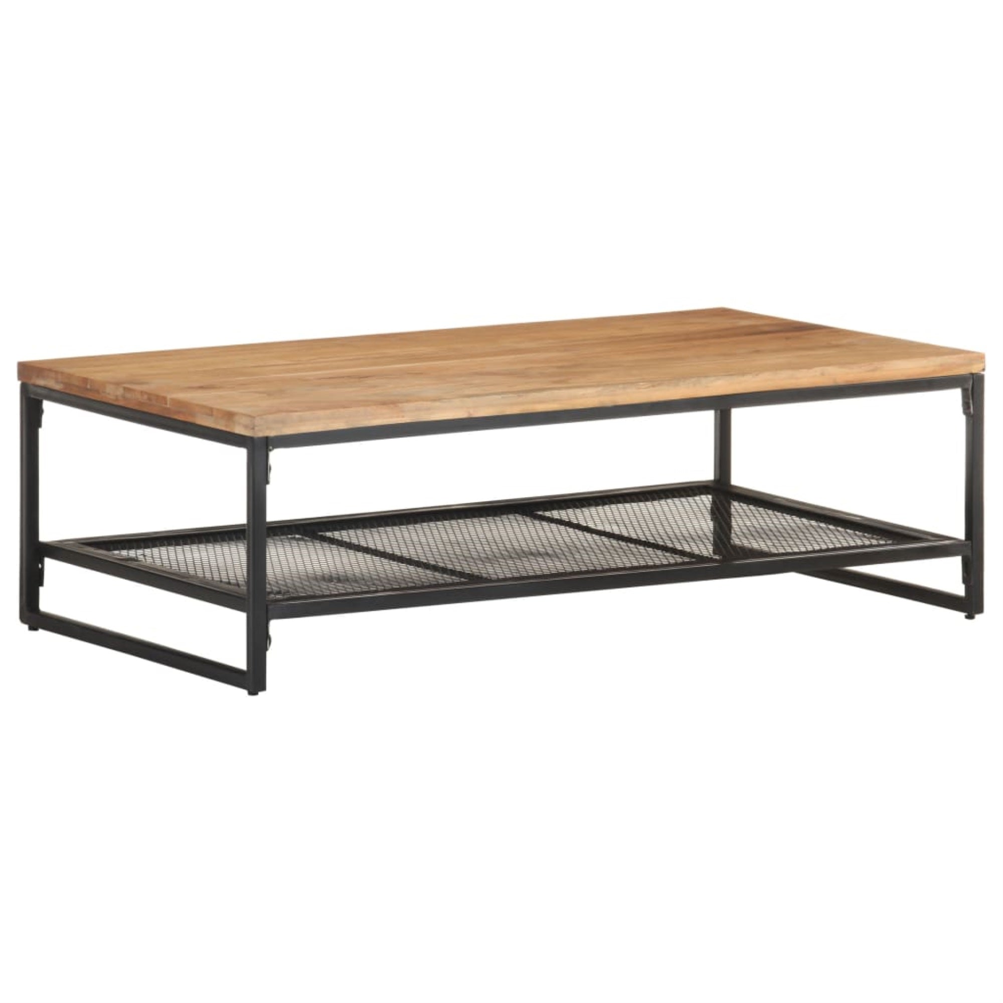 Vidaxl Coffee Table 43.3'X23.6'X13.8' Solid Acacia Wood