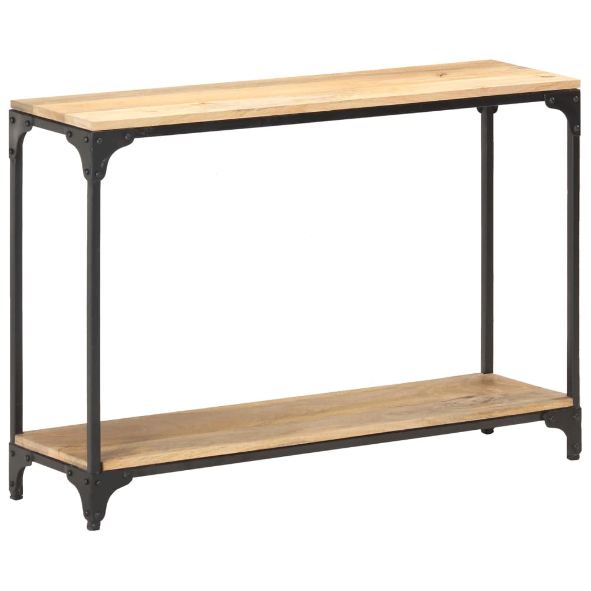 Vidaxl Console Table 43.3'X11.8'X29.5' Solid Mango Wood