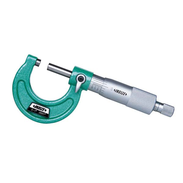 3203-1Fa Outside Micrometer, 0-1, Ratchet Friction Thimble