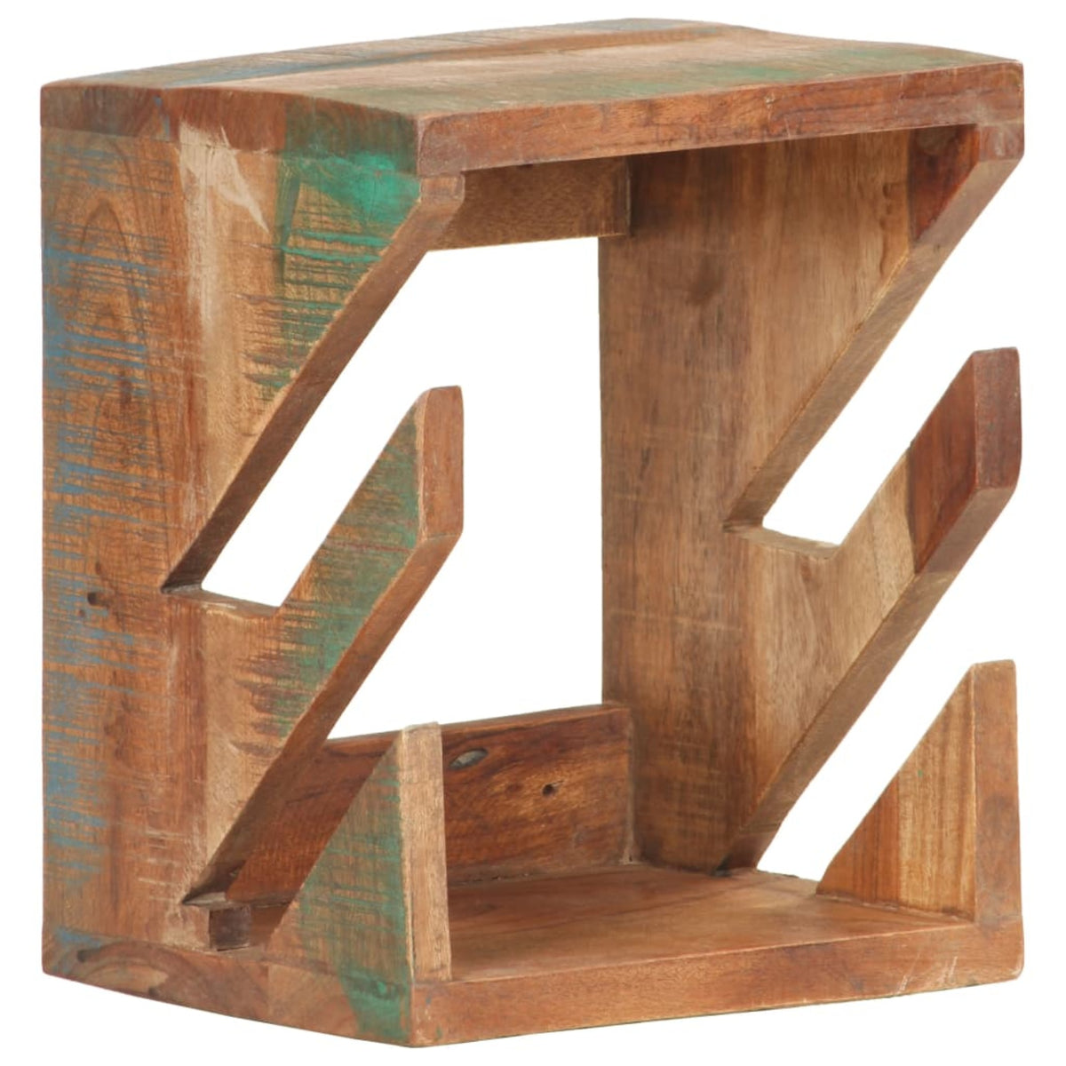 Vidaxl Wall Mounted Skateboard Holder 9.8'X7.9'X11.8' Solid Reclaimed Wood