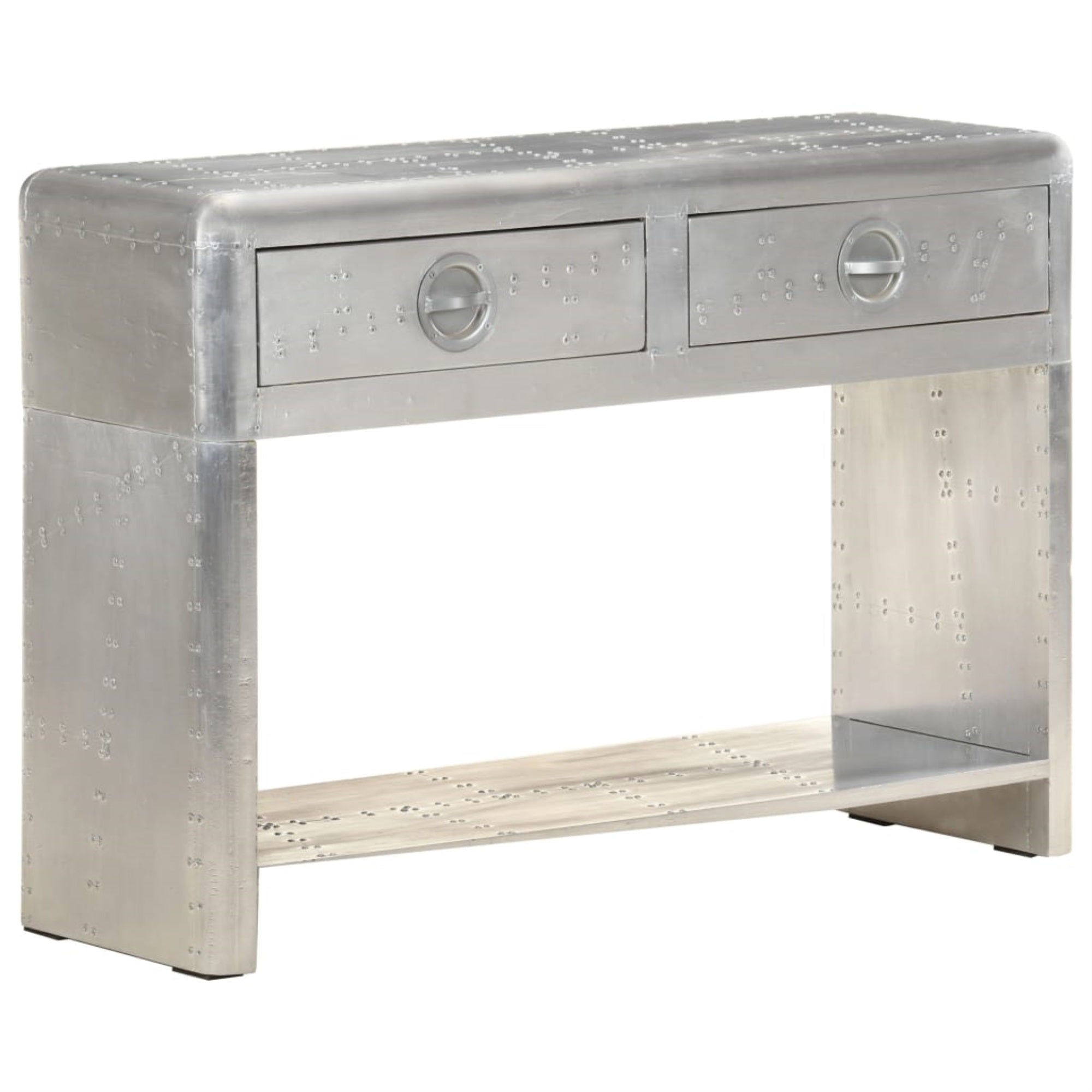 vidaXL Aviator Sideboard 43.3″x11.8″x29.5″ Metal