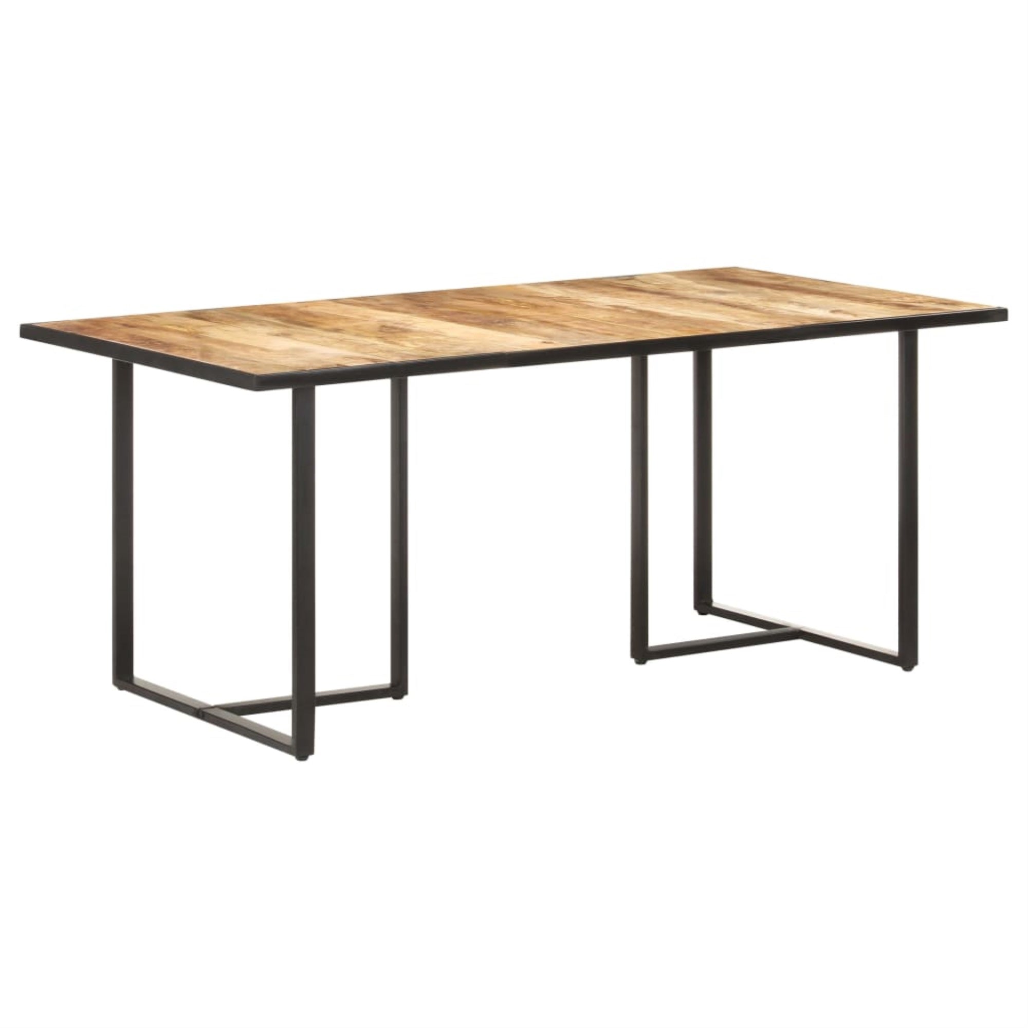 Vidaxl Dining Table 70.9' Rough Mango Wood