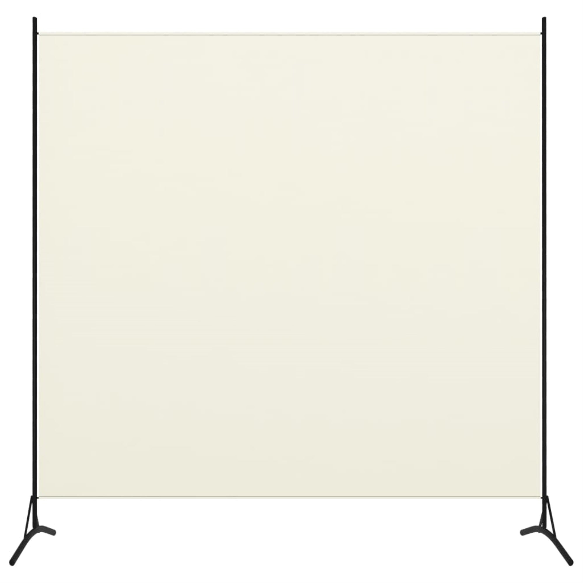 Vidaxl 1-Panel Room Divider Cream White 68.9'X70.9'