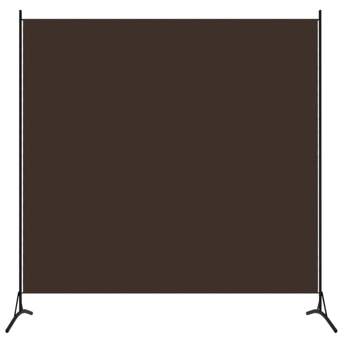 Vidaxl 1-Panel Room Divider Brown 68.9'X70.9'