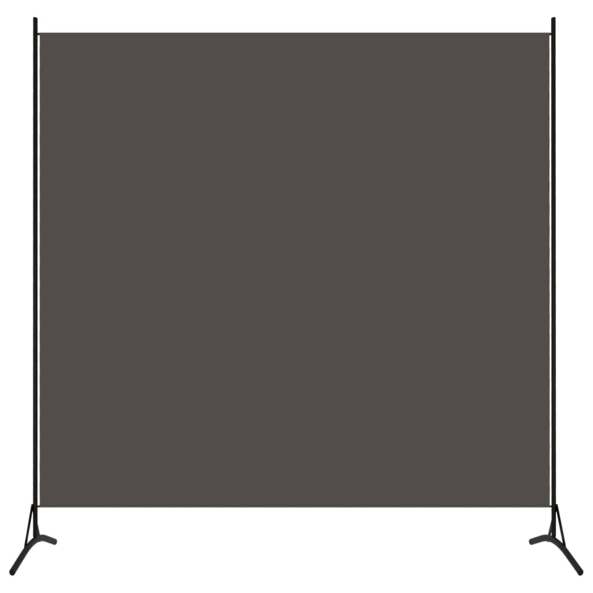 Vidaxl 1-Panel Room Divider Anthracite 68.9'X70.9'
