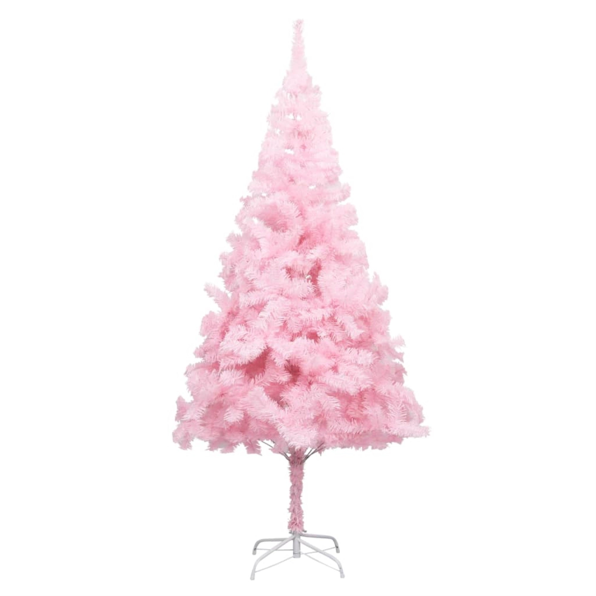 Vidaxl Artificial Christmas Tree With Stand Pink 82.7' Pvc