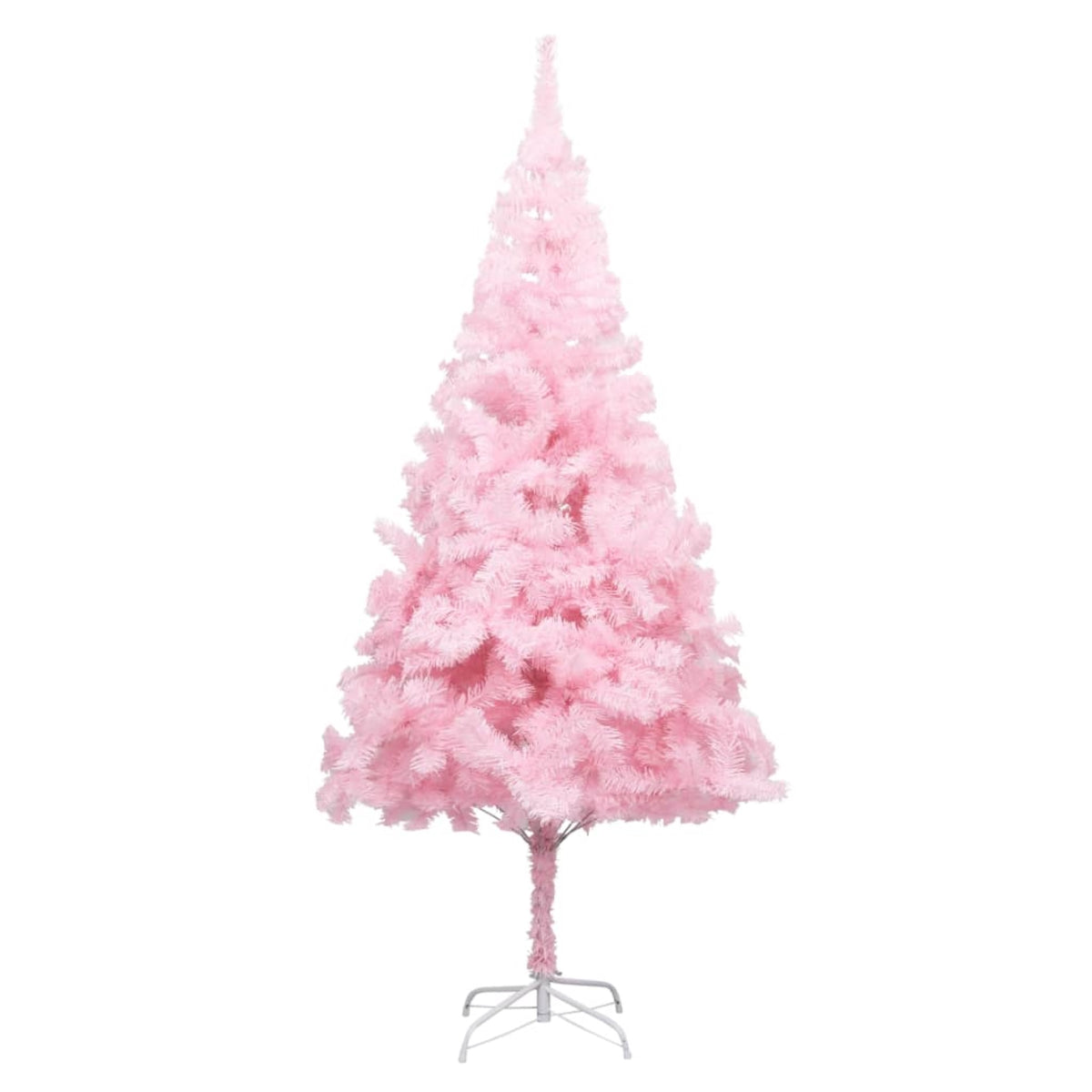 Vidaxl Artificial Christmas Tree With Stand Pink 82.7' Pvc