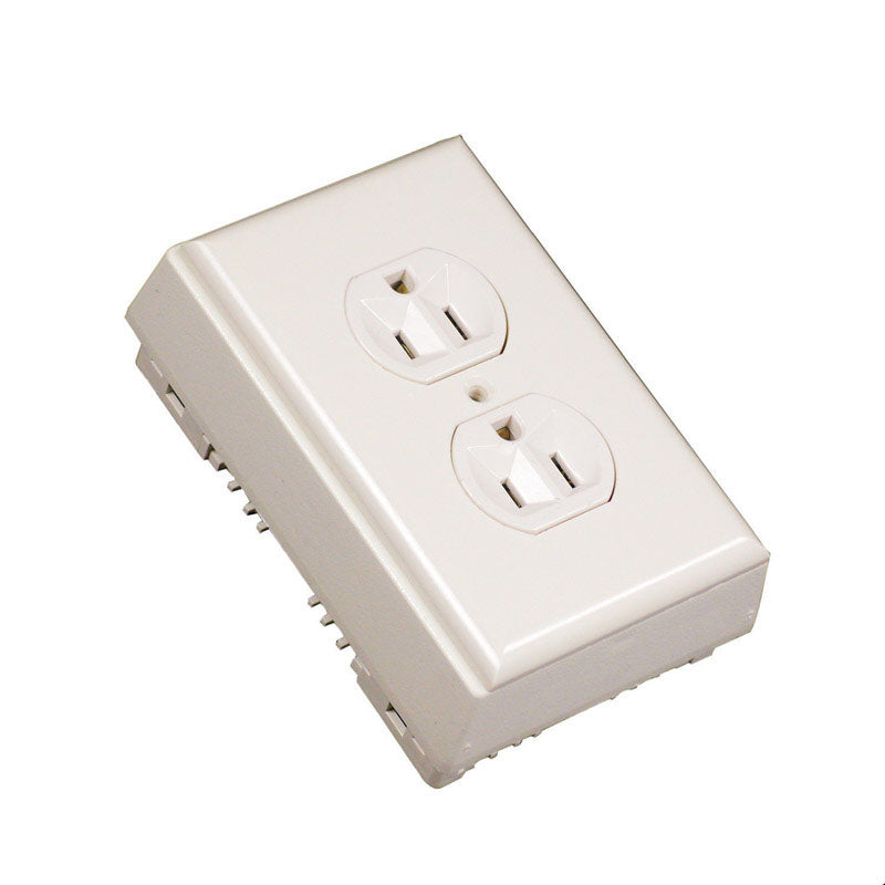 Outlet Box W/Dplx3Fcplat (Pack Of 1)
