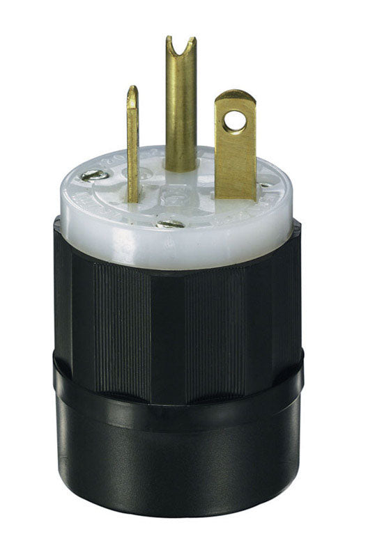 Ground Plug 3Wire20A Blk (Pack Of 1)