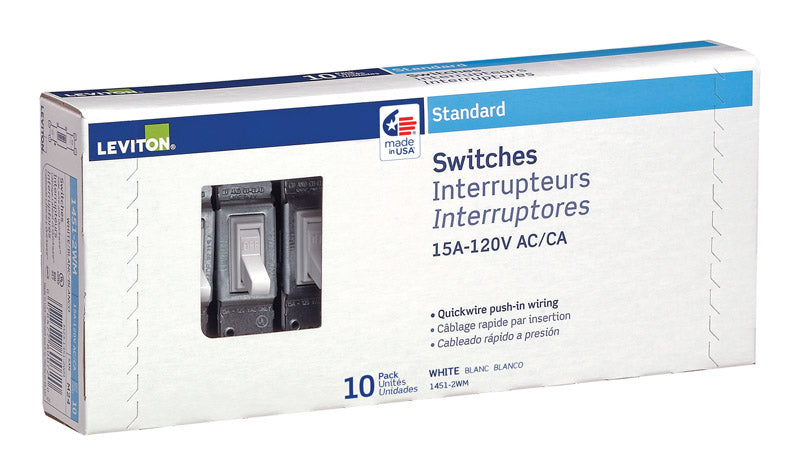 Grnd Togl Switch Mlt Wht (Pack Of 1)