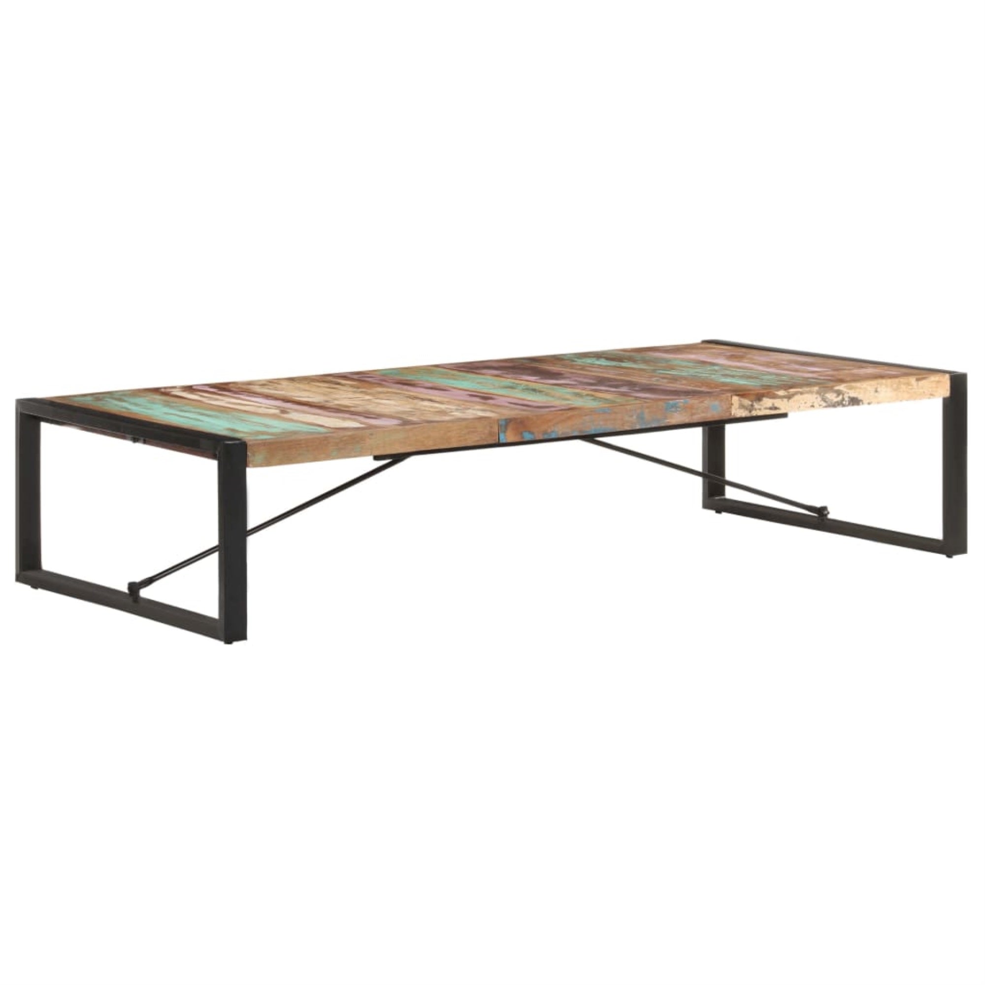Vidaxl Coffee Table 70.9'X35.4'X15.7' Solid Reclaimed Wood