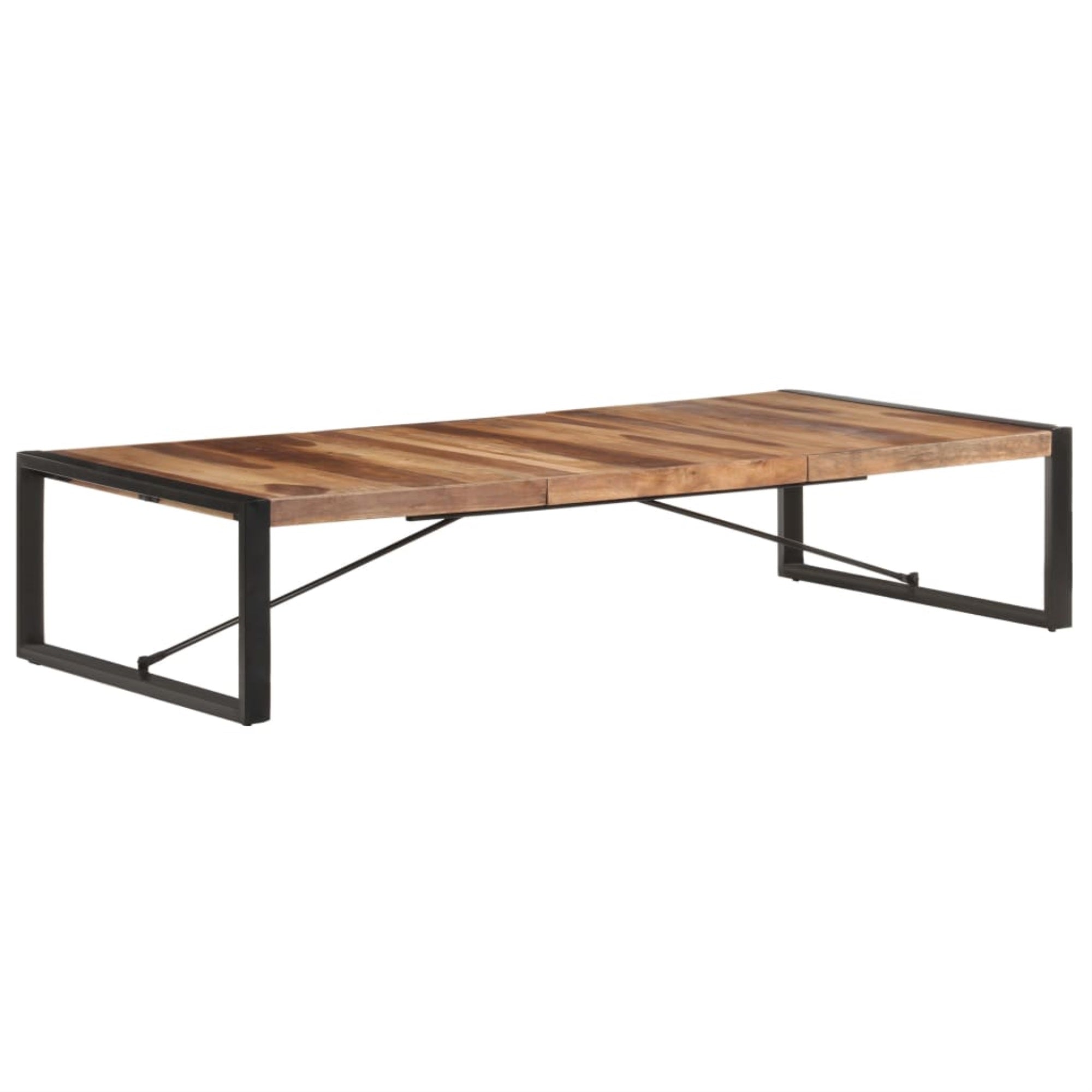 Vidaxl Coffee Table 70.9'X35.4'X15.7' Solid Wood With Sheesham Finish