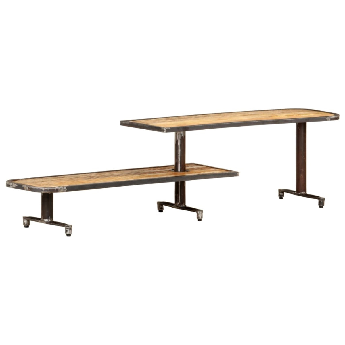 Vidaxl Tv Cabinet 63'X11.8'X15.7' Solid Mango Wood