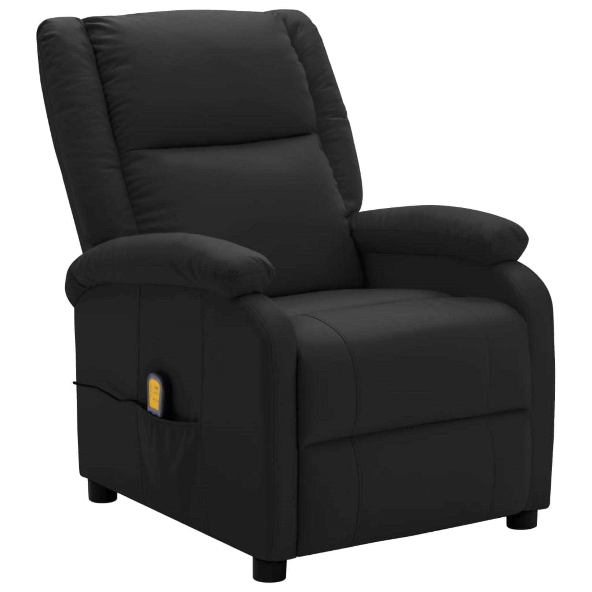 Vidaxl Massage Chair Black Faux Leather
