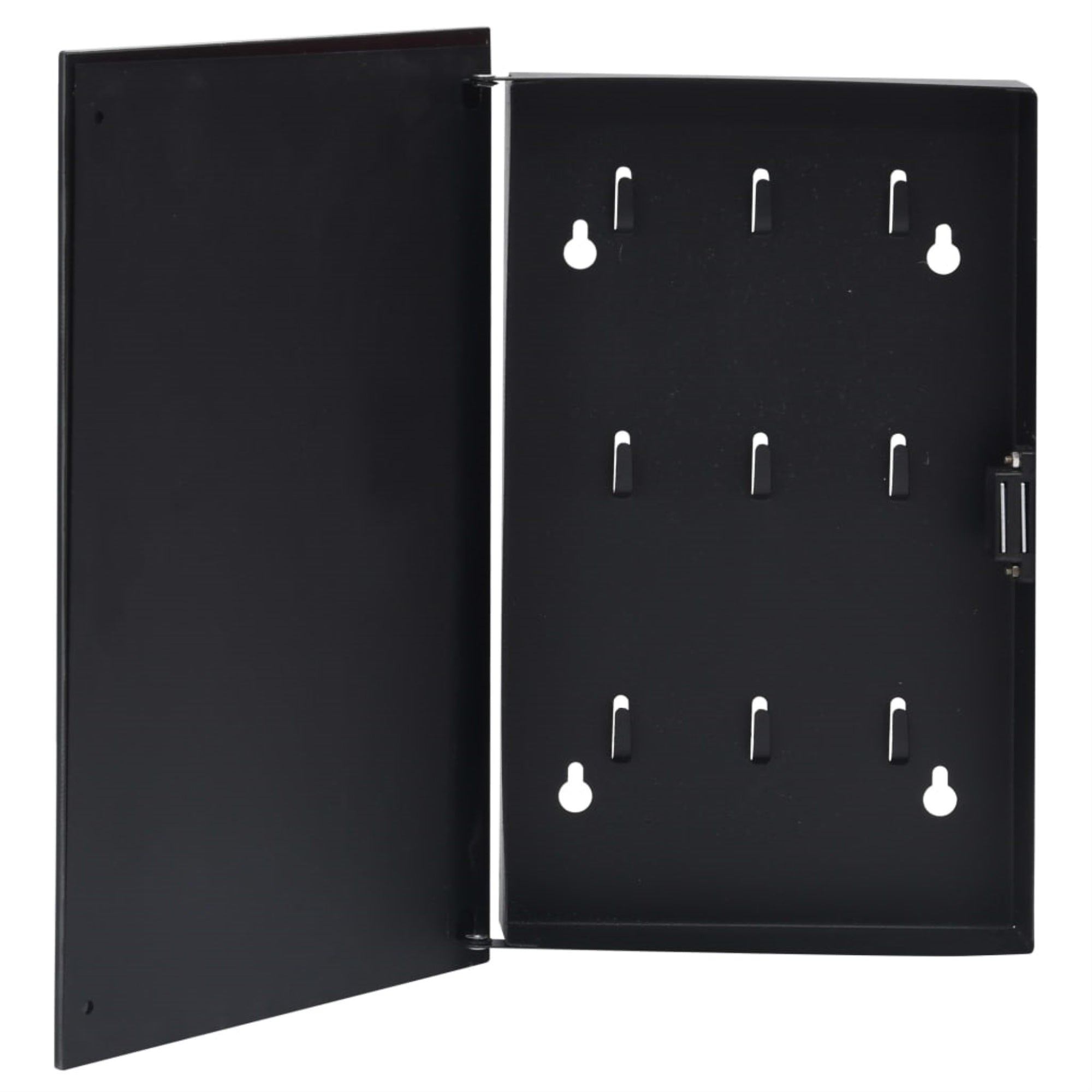 Vidaxl Key Box With Magnetic Board Black 11.8'X7.9'X2.2'