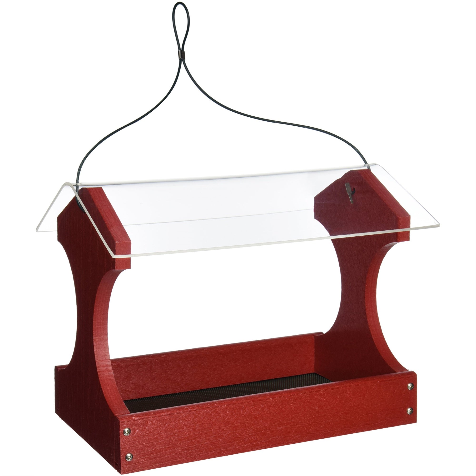 Going Green????????Small Fly-Thru Feeder Red