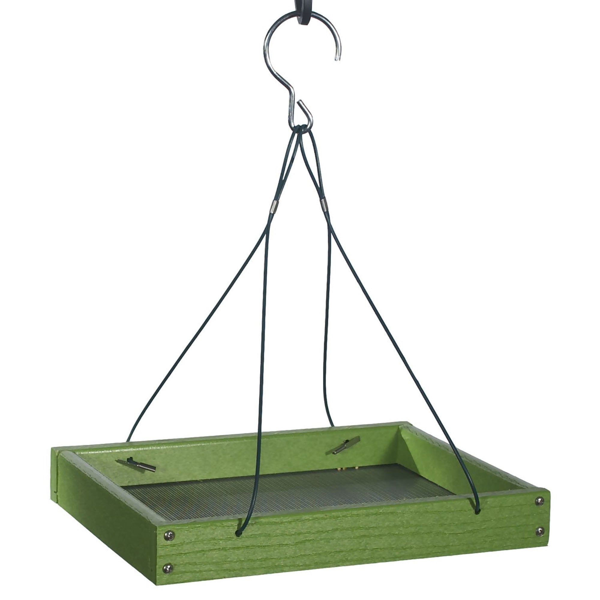 Going Green????????Platform Feeder - Light Green