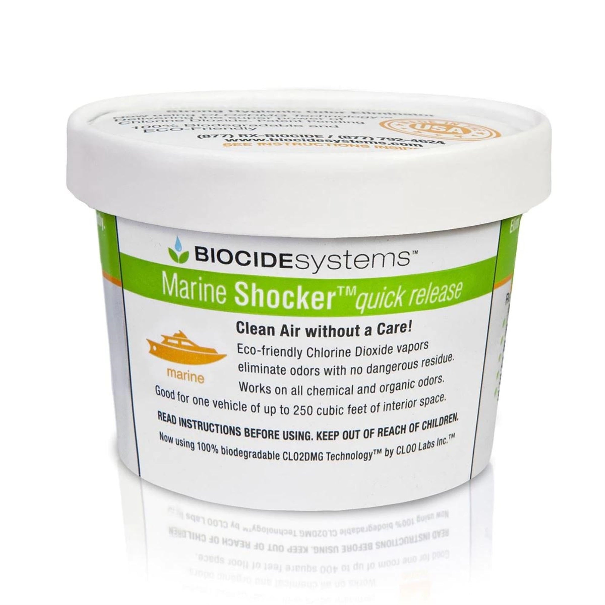 Biocide *Msqr15* Marine Shocker Odor Eliminator Quick Release Vapor