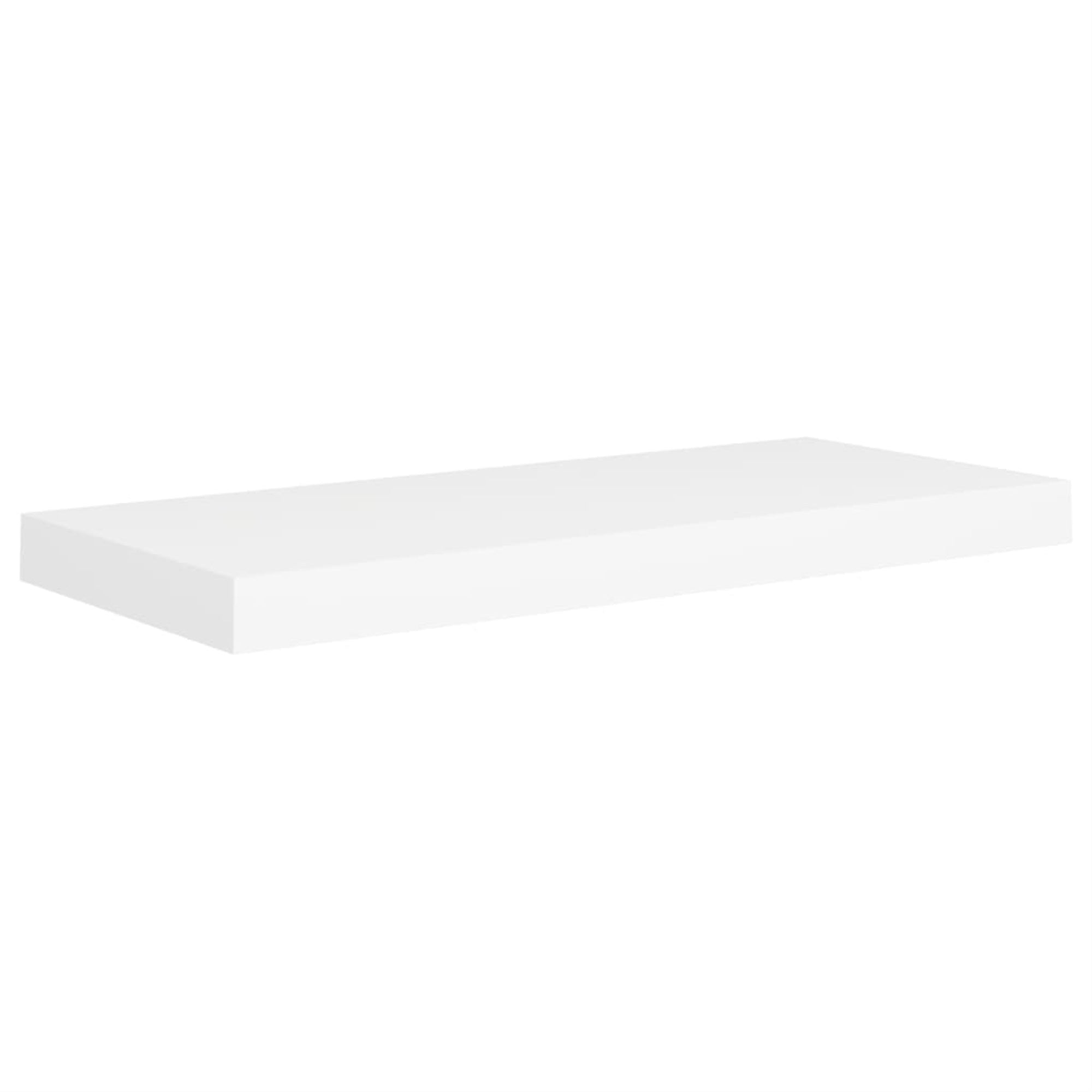 Vidaxl Floating Wall Shelf White 23.6'X9.3'X1.5' Mdf