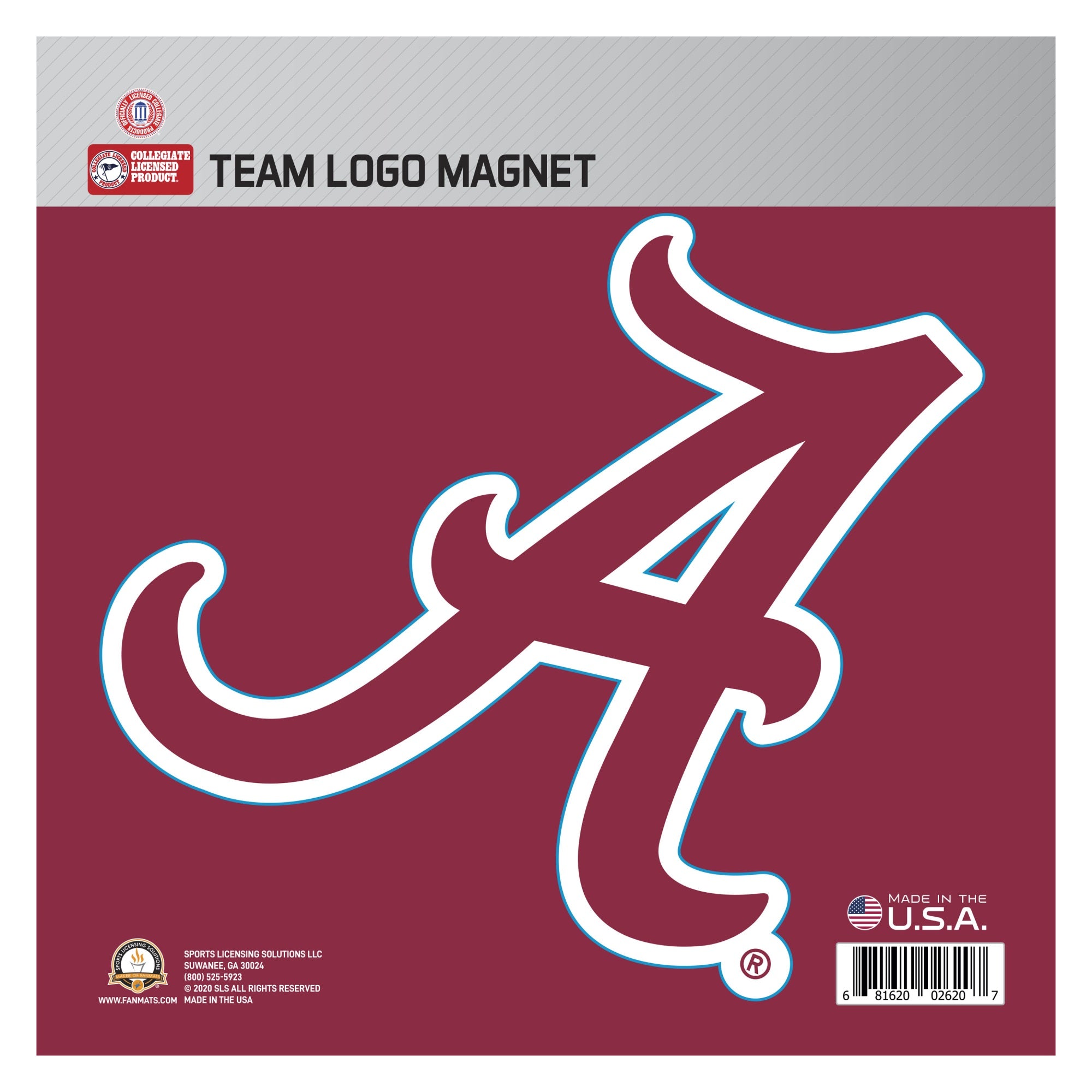 Alabama Large Team Logo Magnet 10 (8.6654X7.7067)