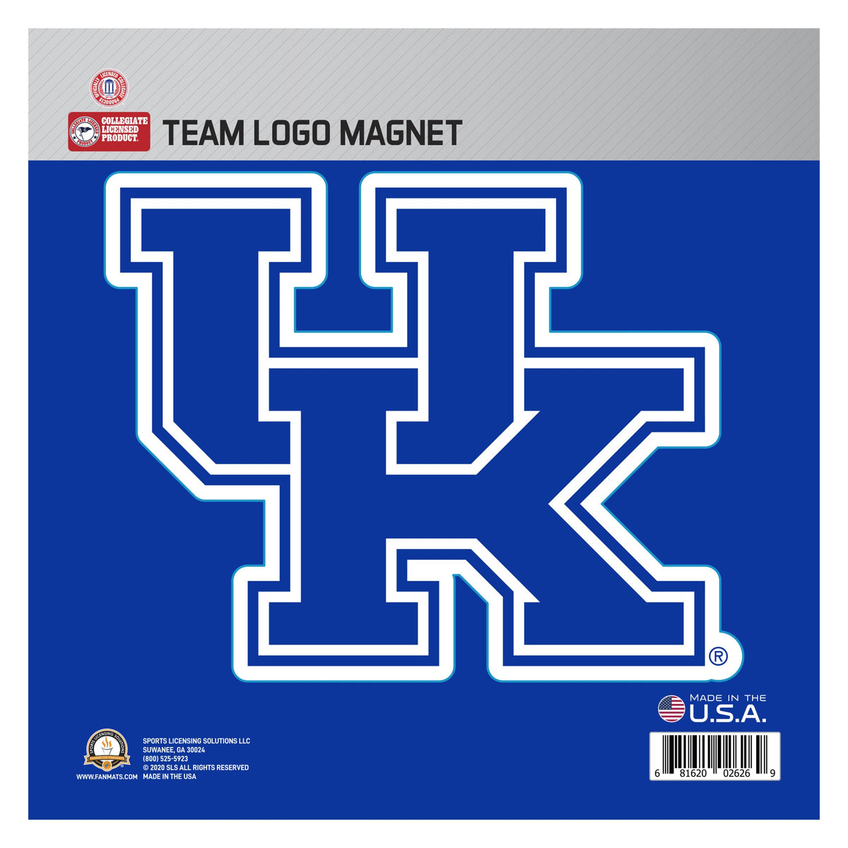 Kentucky Large Team Logo Magnet 10 (8.6356X6.4422)