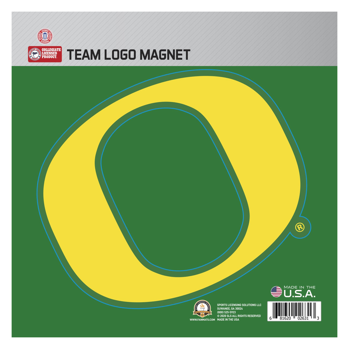 Oregon Ducks Large Team Logo Magnet 10 (8.7852X7.669)