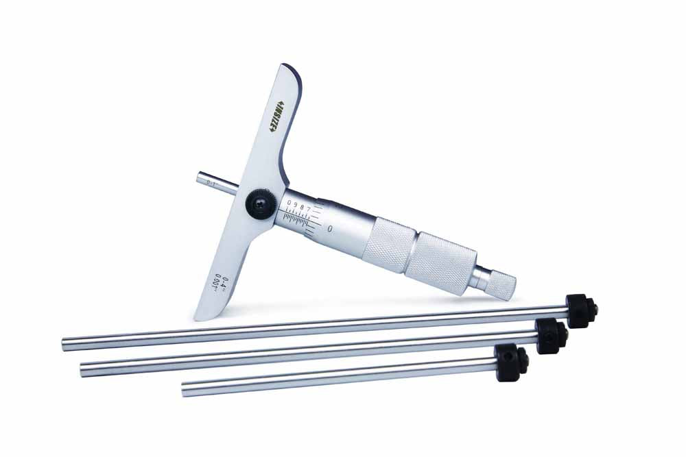3241-4 Depth Micrometer, 0-4, Base 3.996.669