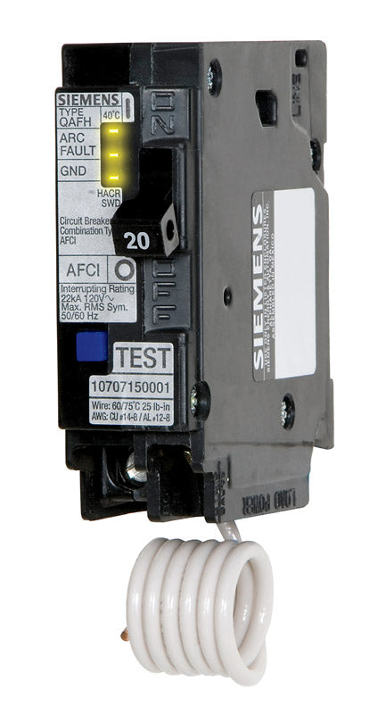 Bkr Smens Afci 1P 20A 1 (Pack Of 1)