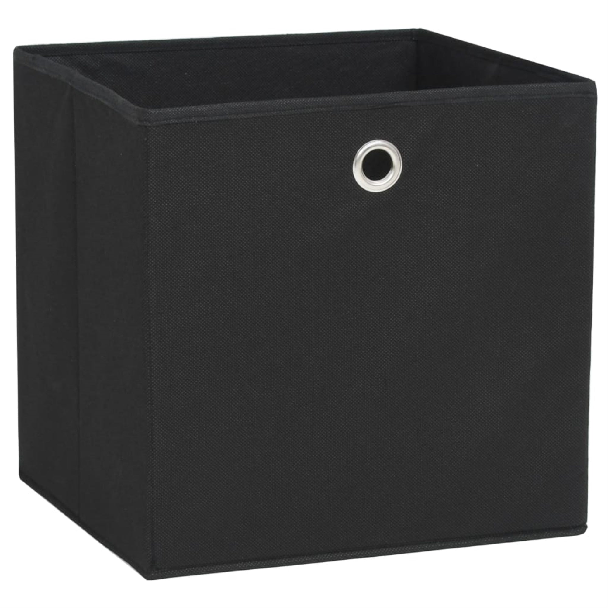 Vidaxl Storage Boxes 4 Pcs Non-Woven Fabric 11'X11'X11' Black