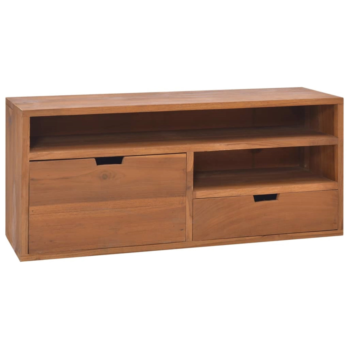Vidaxl Tv Cabinet 35.4'X11.8'X15.7' Solid Teak Wood