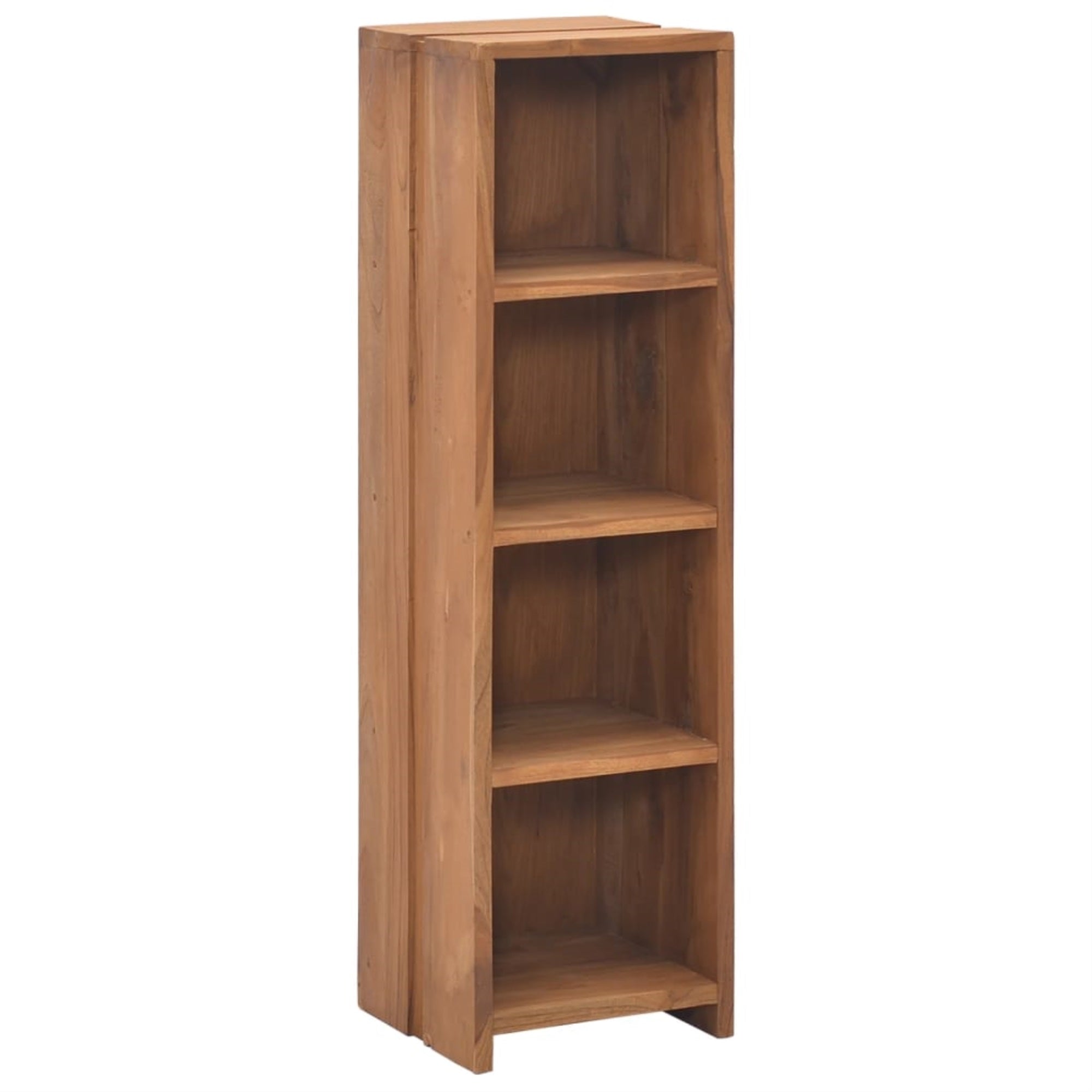 Vidaxl Bookshelf 11.8'X11.8'X43.3' Solid Teak Wood