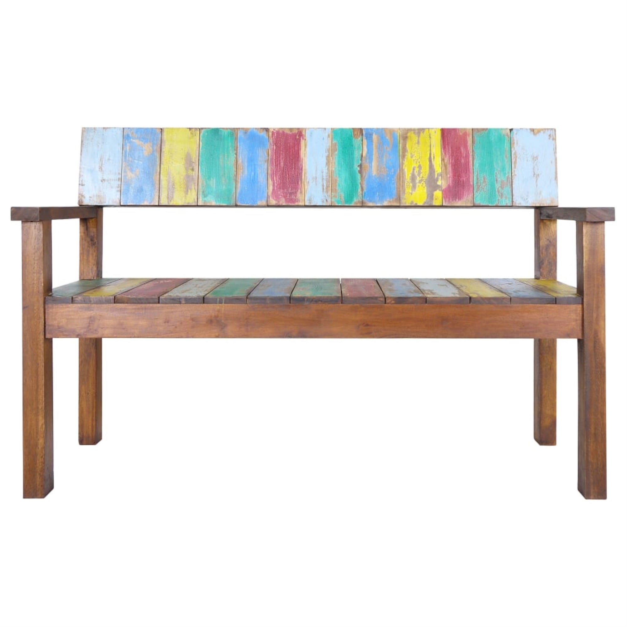 Vidaxl Bench 45.3' Solid Reclaimed Wood