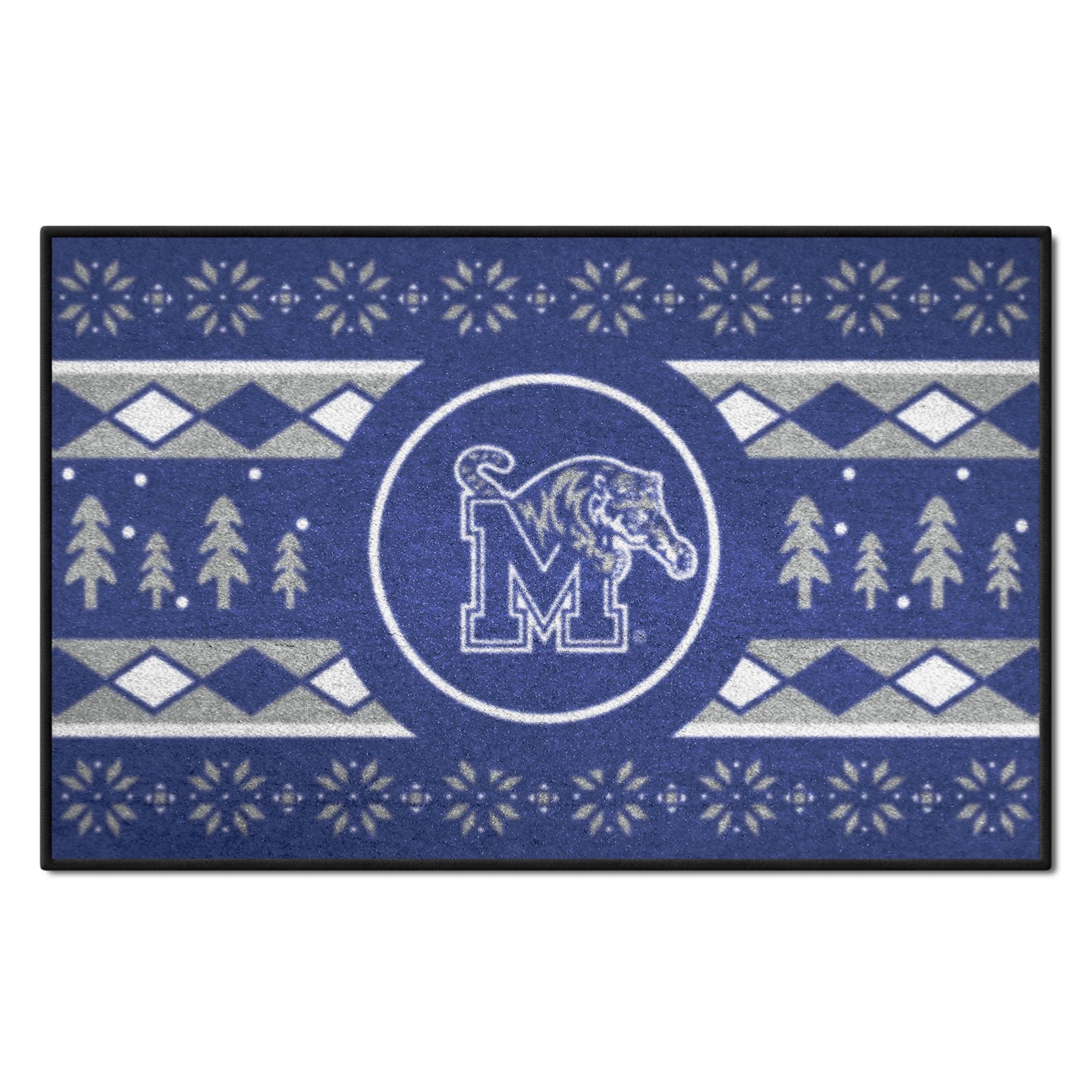 Memphis Holiday Sweater Starter Mat Accent Rug - 19In. X 30In.