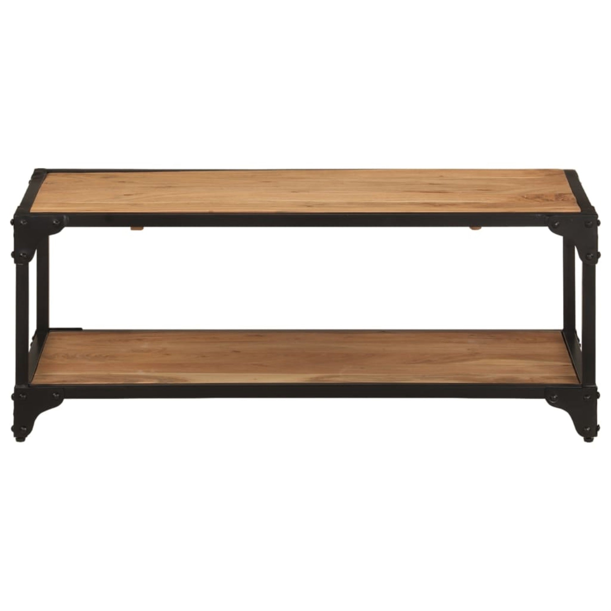 Vidaxl Coffee Table 35.4'X17.7'X13.8' Solid Acacia Wood